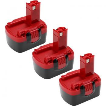 Pack de Batteries NiMH 2500 mAh – Système Bosch GWS 14.4V/3B, HDI 244