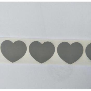 Pegatinas para Rascar Corazón 50 Uds. 30x35mm, 4 Colores, Juego de Casa, Mensajes de Boda