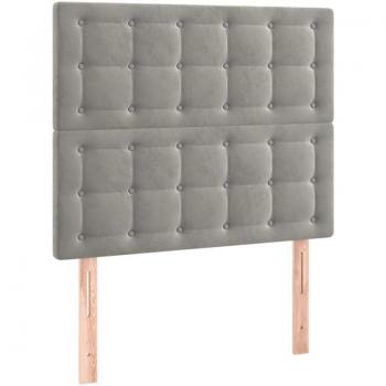 Cabecero DÉCOSHOP26 Acolchado 2 Piezas