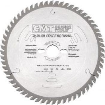 Disco ingletadora md 250×3,2×30 mm z60