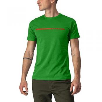 Castelli Ventaglio M Size Men T-Shirt – Dual Color (Green/Red)