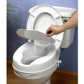 Élévateur WC 10 cm avec couvercle