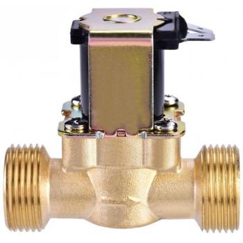 3/4 DC 24V Normally Closed Brass Solenoid Valve for Water Control