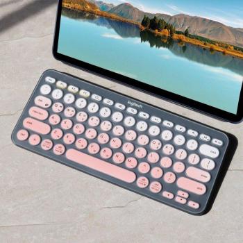 Koreaanse/Engelse Siliconen Film voor Logitech K380 Toetsenbord