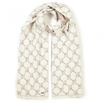 JOOP! Collection Schal aus Viskose mit Label-Details Modell 'Felix'