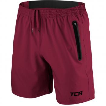 TCA Herren Laufshorts mit Reißverschluss