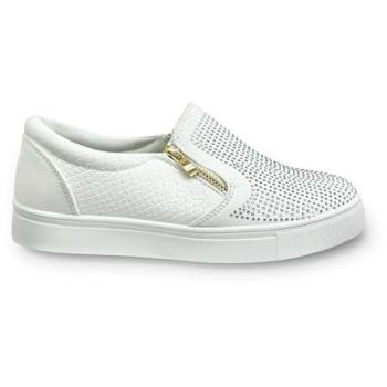 Love Lemonade Crystal Suede Zip Pumps – White 6 Women’s