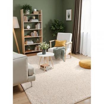 Rocco Cream Flatweave Washable Rug & Runner – 160 × 230 cm