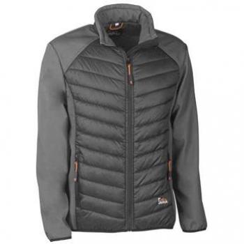 Chaqueta Tifón Gris con Plumas, 3XL – 2.9 kg