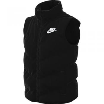 Nike Chevron Gilet Junior – Schwarz, Größe 10–12 Jahre – Gürtelschnitt