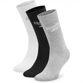 R0367 Reebok Calzini Lunghi Set 3 Multicolore