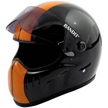 Casque de Moto Bandit XXR Race Noir Orange XL