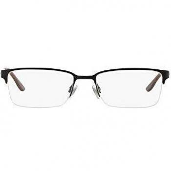 Brille Ralph Lauren RL5089 col. 9281 semi shiny black Herren Rechteckig Schwarz