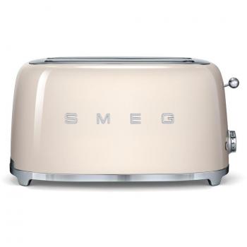 Smeg TSF02CREU Toaster 4 Scheiben, Creme