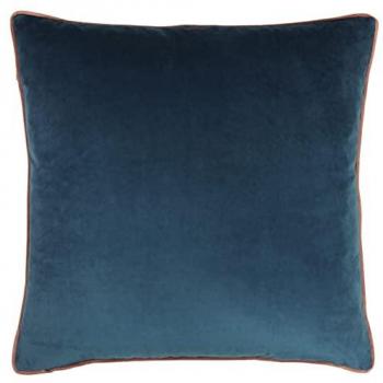 Paoletti Meridian Blue Feather Cushion