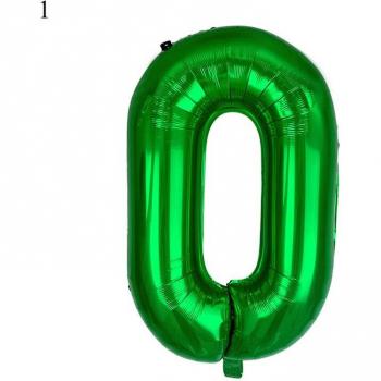 Ballon Vert 38 pouces, Numéro 3 – Ballons d'Hélium