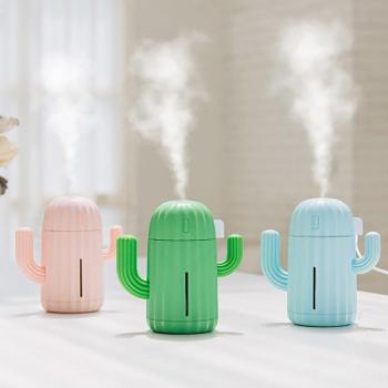 Diffuseur d'arôme silicone cactus, 340 ml