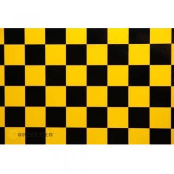 Oracover Pellicola Termoadesiva 43‑037‑071‑002 Fun 3 – 2 m x 60 cm (Madreperla, Oro, Giallo, Nero)