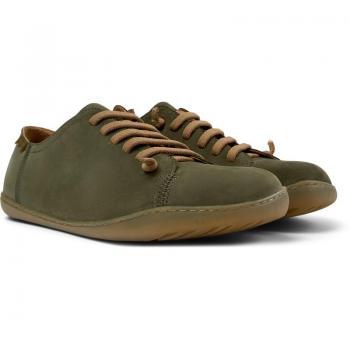 Scarpe Camper Peu Cami Nobuck Verde Oliva 41 – Stile e Sostenibilità