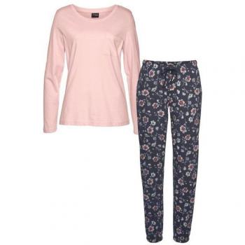 Vivance Dreams 2-teiliges Pyjama Set mit gemusterter Hose