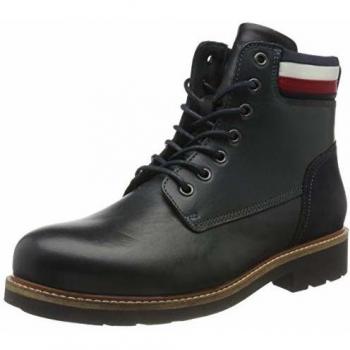 Tommy Hilfiger Herren Active Corporate Boot FM0 Schneestiefel, Blau (Navy Fm0fm02654-Cki), 43 EU