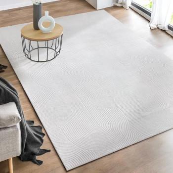 Tapis Blanc The Carpet Rio 80 × 300 cm – Surface Antidérapante