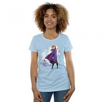 Blue “Seek the Truth” Anna T‑Shirt – Frozen 2 Edition