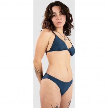 Bikini Rip Curl Azul con Ribado Fijo y Estilo Tri