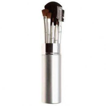SIBEL Signature Series 6-Piece Silver make-up brush set