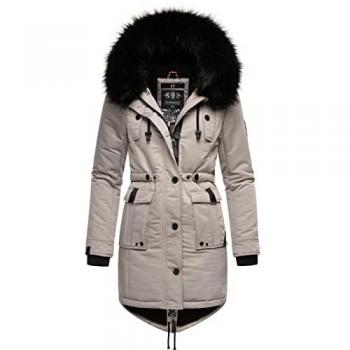 Navahoo Damen Winterjacke Luluna Prc mit großer Kapuze