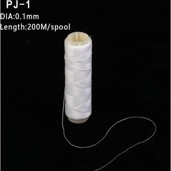 Unsichtbare Angelköderlinie aus hochfestem Polyester