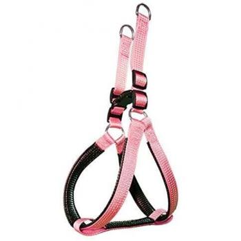 Arnés ajustable rosa para perros 2 x 45-55 cm