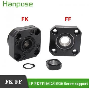 Soporte SFU1204 para husillo SFU1605 compatible con FK10 FF10 FK12 FK20 FF20