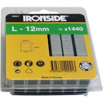 IRONSIDE Klammern für Heftgeräte, Länge: 10 mm, Inhalt: 1440 Stück