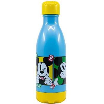 Botella PP Infantil Plastico Mickey Disney 560Ml