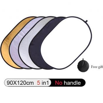 Disque photo rond 5 en 1, réflecteur et diffuseur de lumière pliable, accessoires de photographie