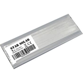 Câble de tablage solaire 5,0 × 0,2 mm avec onglets