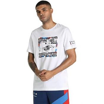 Puma BMW Motorsport T-Shirt Kurzarm weiß