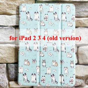 Funda para iPad Mini 5 y anteriores con soporte y diseño de caricaturas