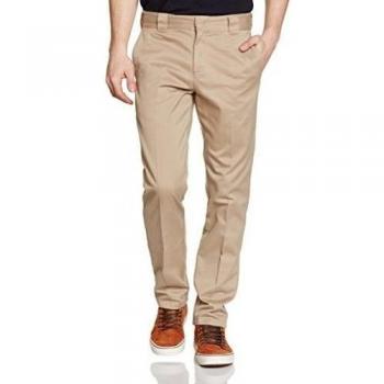 Pantalones casuales Dickies C 182 Gd para hombre, KHAKI, Large