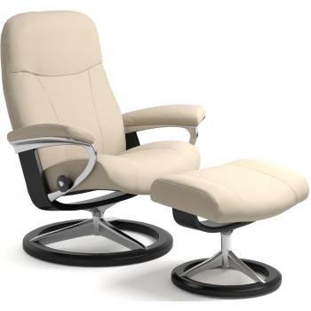 Stressless® Relaxsessel Garda, mit Signature Base, Größe L, Schwarz