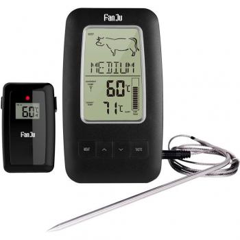FJ2245 Thermomètre de cuisson – Numérique, alarme et télécommande