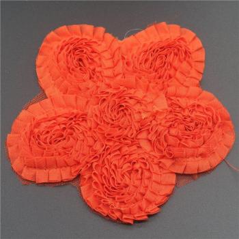 6 Piezas de Gasa con Volantes de Girasol para Mono y Tops de Niños