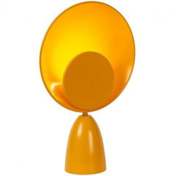 LED Tischlampe CASTAMAR – 8 W, 100 lm, Extra‑Warmweiß, Ockergelb & Schwarz