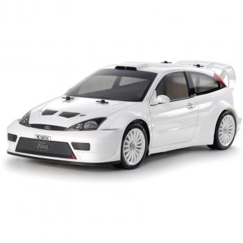 Ford Focus RS Custom TT‑02 Elektro RC – TAMIYA Serie 2003 Nr. 712 (TT‑02 Fahrgestell)