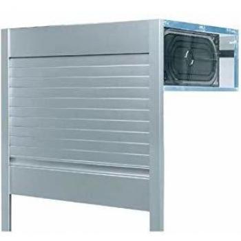 Système rideau coulissant Box Milano en aluminium satiné – caisson 600 × 1450 mm ITAR