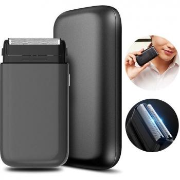 Afeitadora Eléctrica Compacta con Carga USB