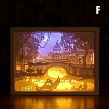 Lámpara de Mesa para Halloween y Navidad