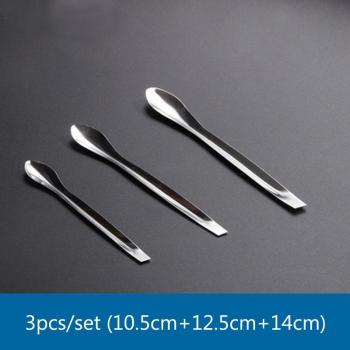 Ensemble de cuillères inox 10,5 cm, 12,5 cm, 14 cm