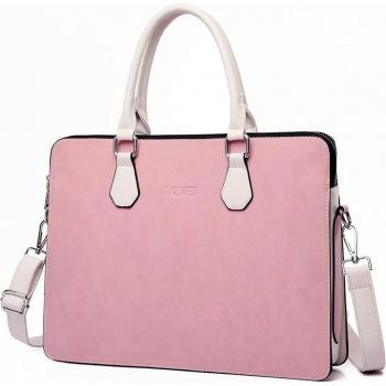 Mochila de piel sintética J.QMEI para laptops de 13 a 15,6